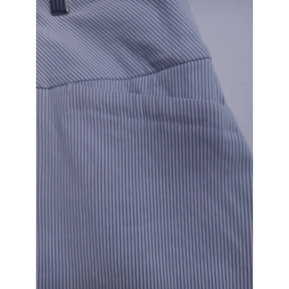 S.C. & CO Skort XXL Women's Blue Pinstripe Stretch Pull On Skirt w/ Shorts Under - Picture 5 of 9